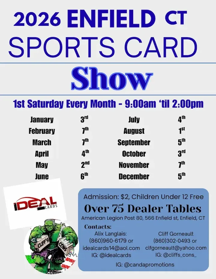 Enfield Sports Card Show Enfield Sports Card Show