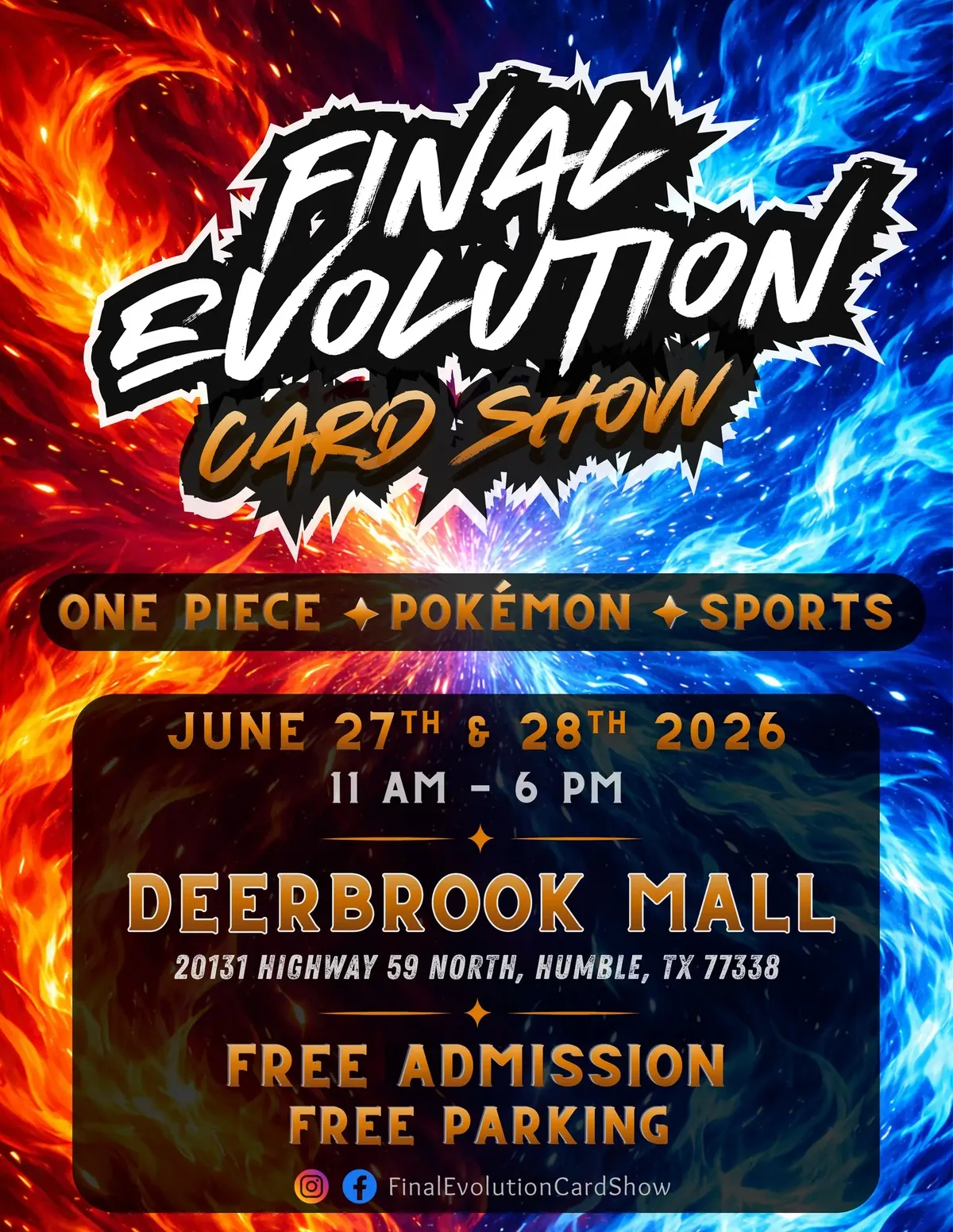 Final Evolution Card Show Final Evolution Card Show