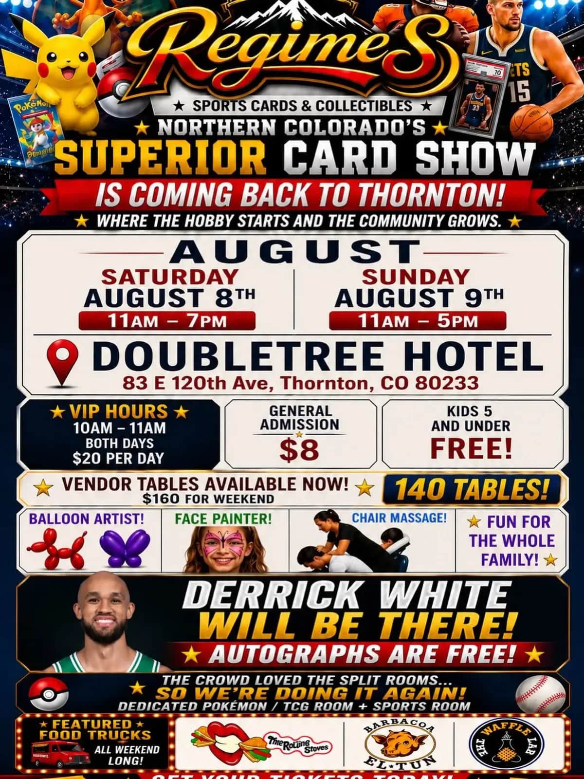 Regime's Superior Card Show Regime's Superior Card Show