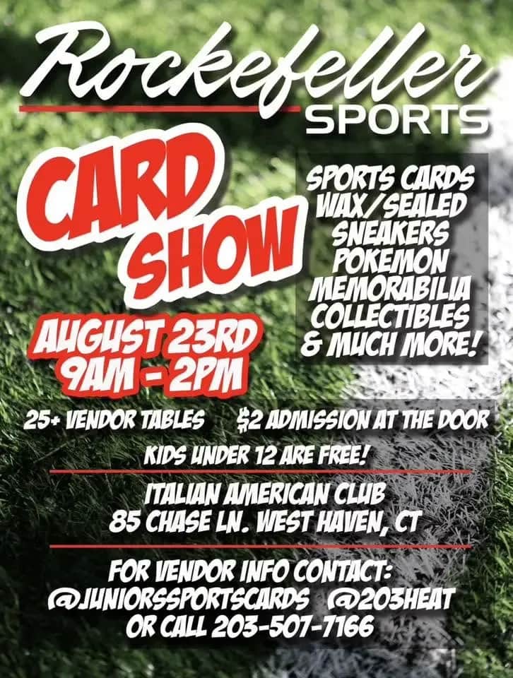 Rockefeller Sports - West Haven Card Show Rockefeller Sports - West Haven Card Show
