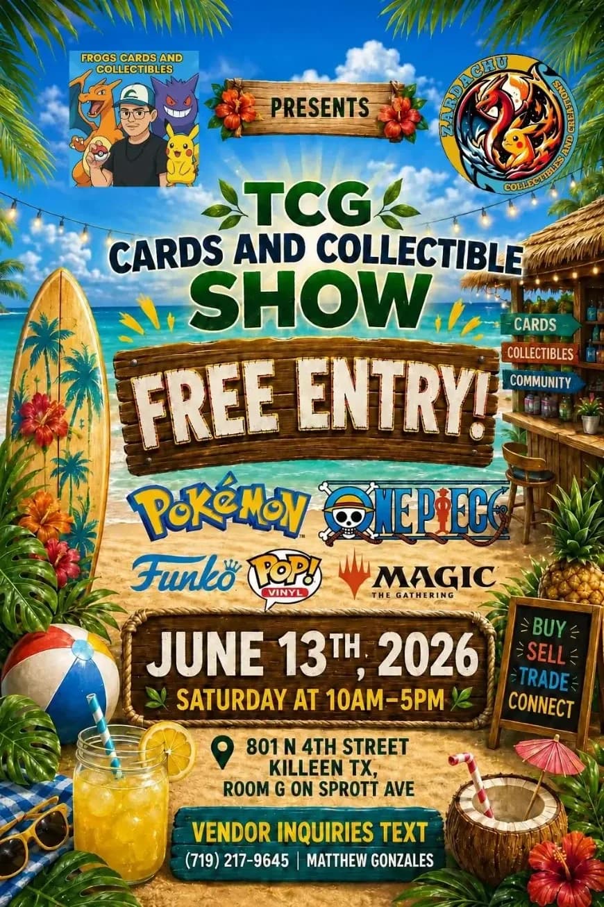 TCG Cards & Collectibles Show TCG Cards & Collectibles Show